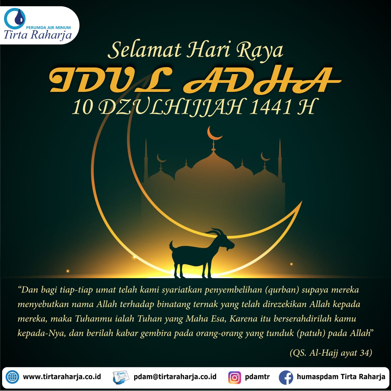 Selamat Hari Raya Idul Adha 10 Dzulhijjah 1441 H Detail Berita